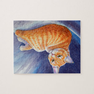 Tigg the Orange Tabby Cat Puzzle