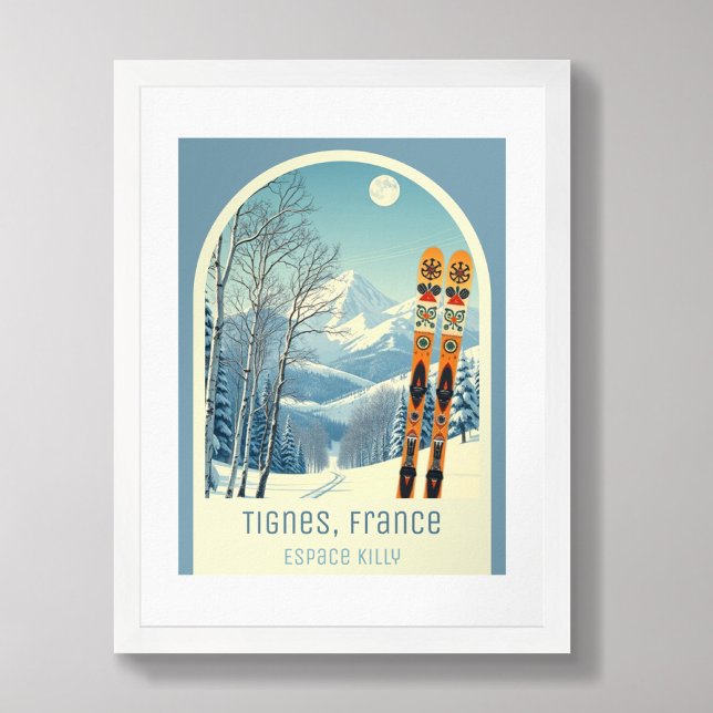 Tignes France Espace Killy ski Poster (Von Creator hochgeladen)