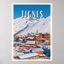 Tignes-Plakat Poster