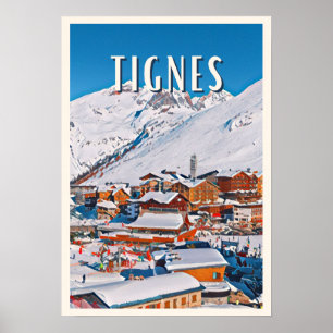 Tignes-Plakat Poster