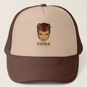 Tigra Zigarettenfernlastfahrer-Kappe casquette Truckerkappe