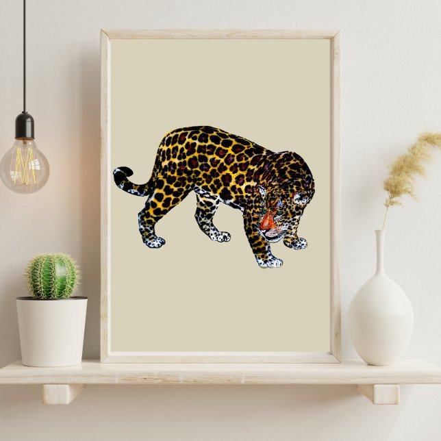 Tigre Graffiti Wild Poster (Von Creator hochgeladen)