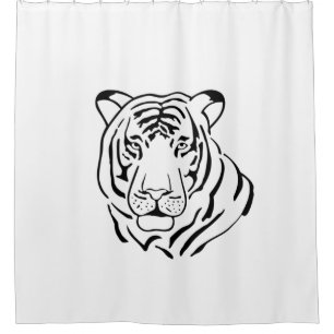 Tigre Gratiffi Duschvorhang