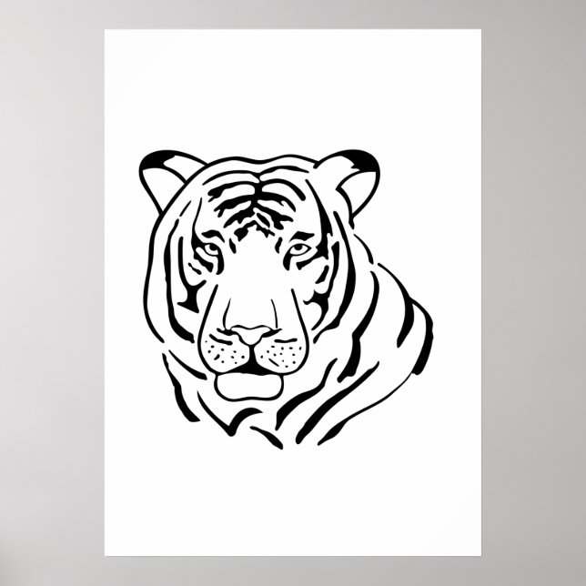 Tigre-Gratiffi-Plakat Poster (Vorne)