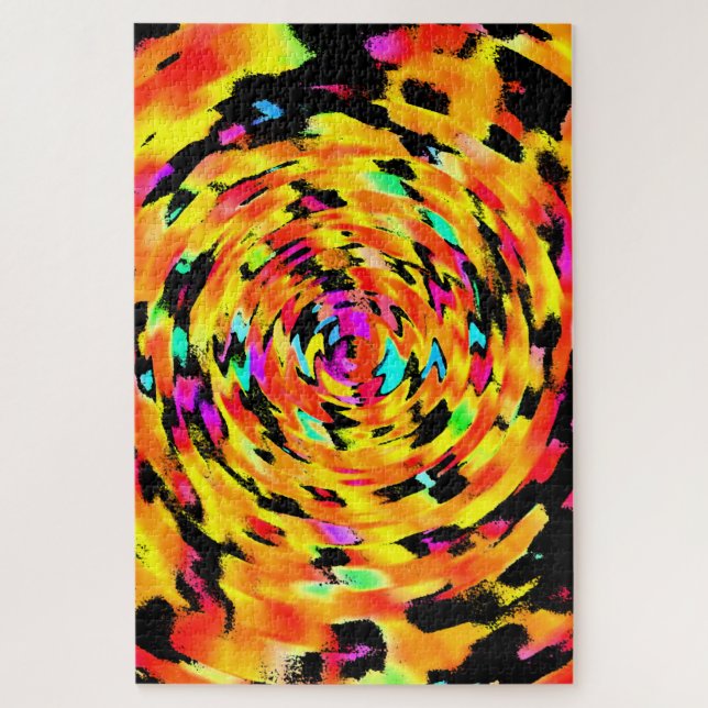 Tigress Abstract Puzzle (Vertikal)