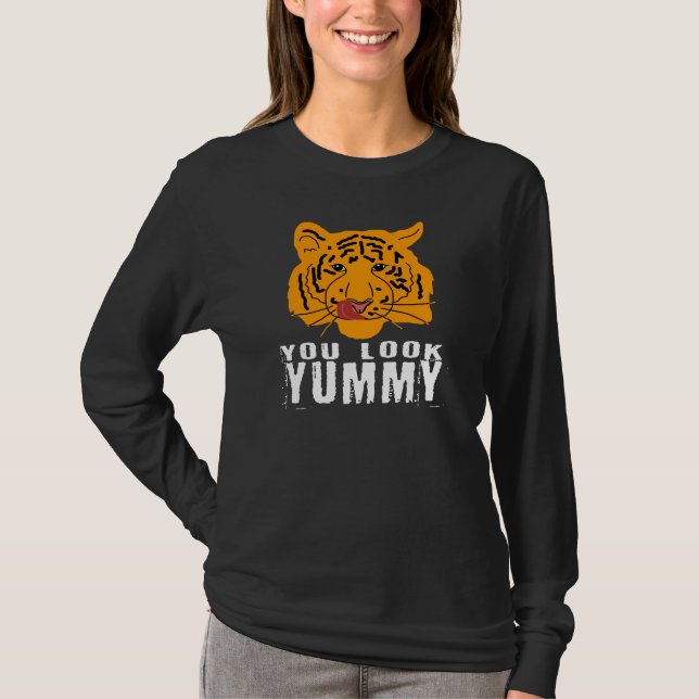 Tigress - Du siehst jummy Ver aus. 2 dunkel T-Shirt (Vorderseite)