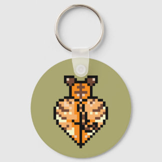 Tigress Hintern Schlüsselanhänger