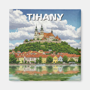 Tihany Hungary Travel Magnet