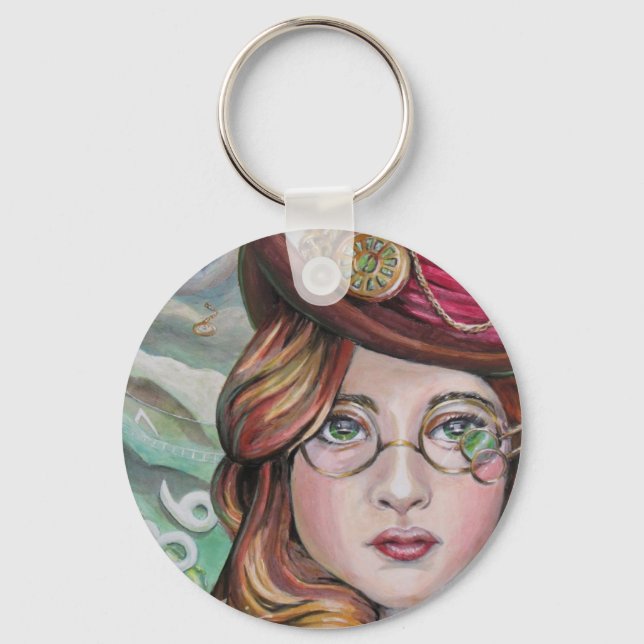 Tijdreizigster sleutelhanger schlüsselanhänger (Vorderseite)