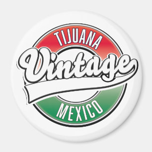 Tijuana mexico Vintages Logo. Magnet