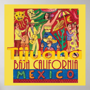 TIJUANA Mexiko Poster