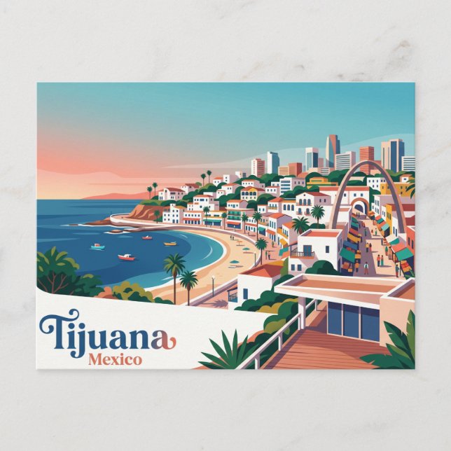Tijuana Mexiko Postkarte (Vorderseite)