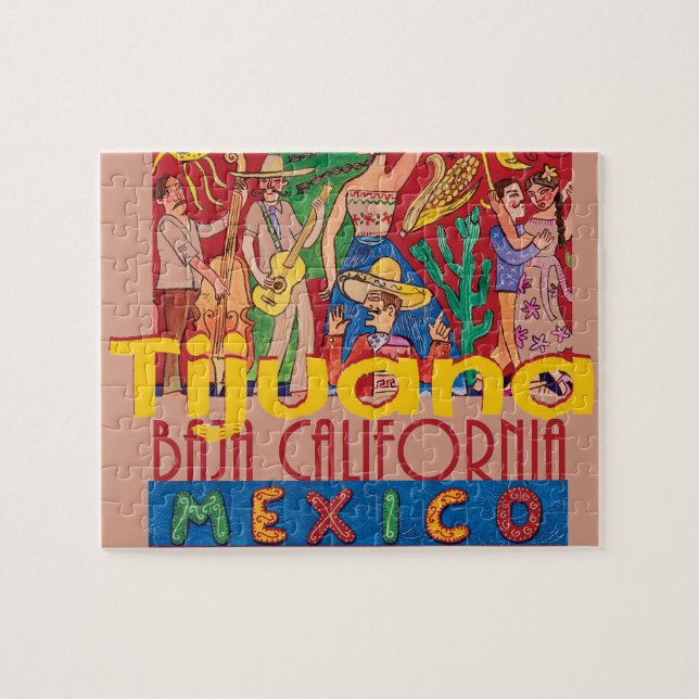 Tijuana Mexiko Puzzle (Horizontal)