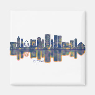 Tijuana Skyline Magnet