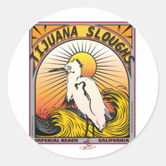 TIJUANA SLOUGHS RUNDER AUFKLEBER