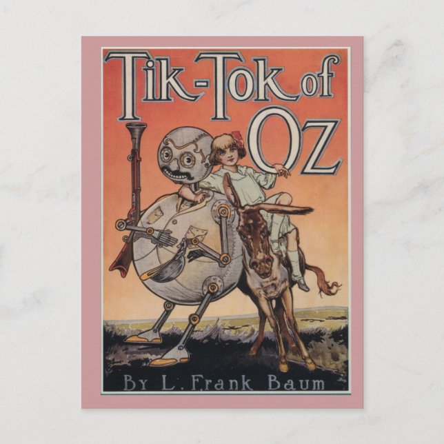 Tik-Tok von Unze Postkarte (Vorderseite)