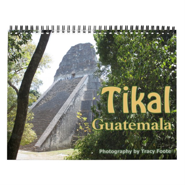 Tikal Guatemala Kalender Tikal Ruinen (Titelbild)