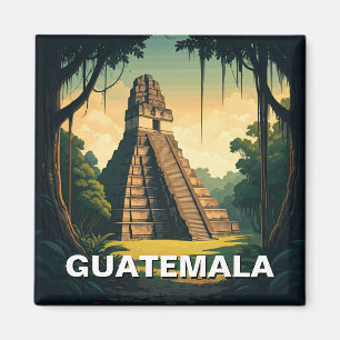 Tikal Guatemala Reisen Magnet