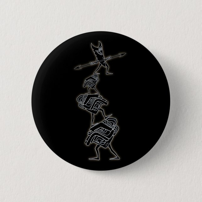 Tiki-Abenteuer Button (Vorderseite)