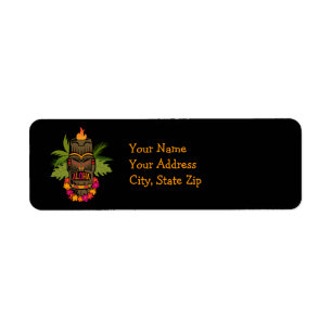 Tiki Aloha Aufkleber