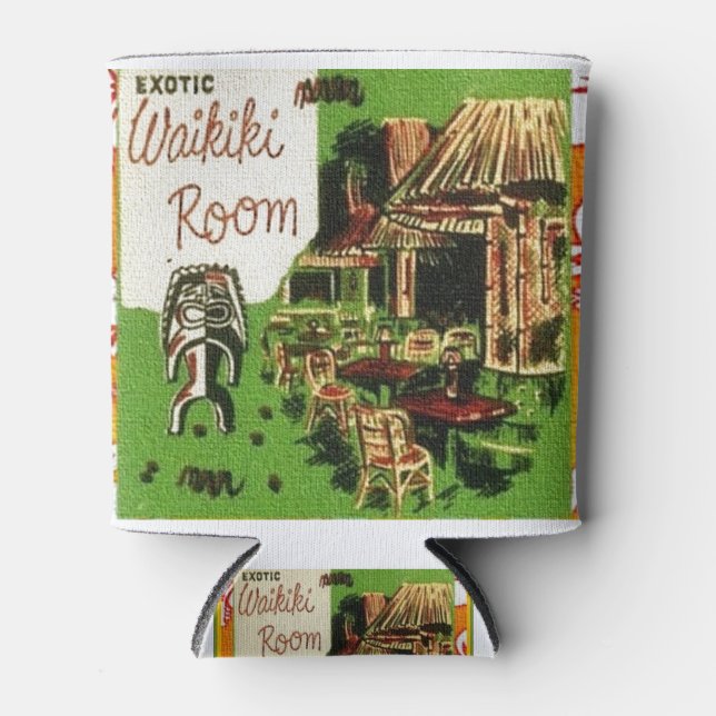 Tiki Art - Exotic Waikiki Room Dosenkühler (Vorderseite)