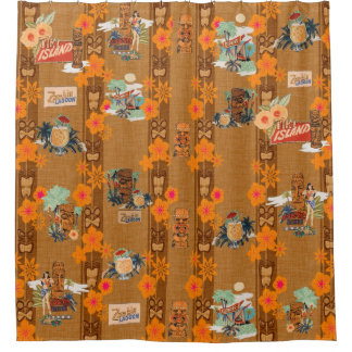 Tiki Bad-Duschvorhang Duschvorhang