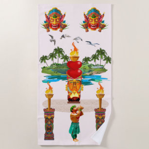 Tiki Badetuch