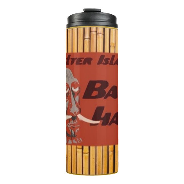 Tiki - Bali Hai Bamboo Thermosbecher (Vorderseite)