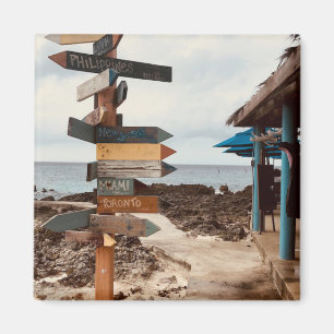 "Tiki Bar" Fotografie Magnet