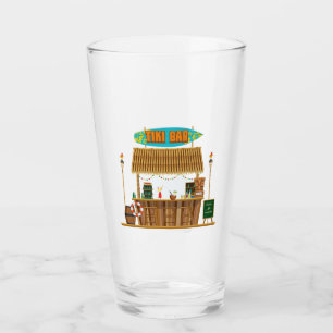 Tiki Bar Glass Glas