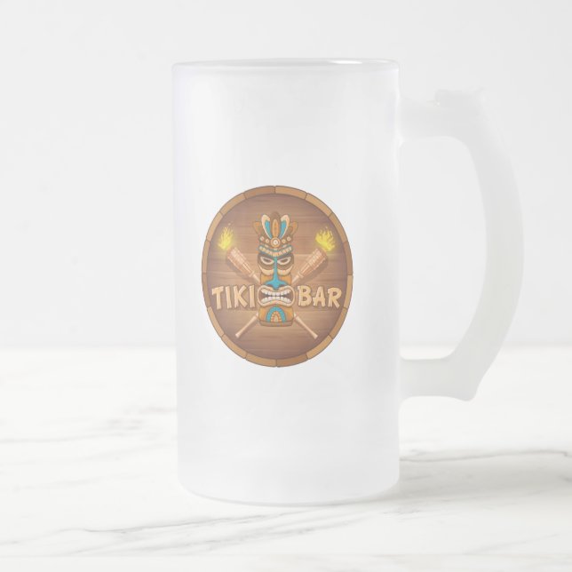 Tiki Bar Mattiert Tasse (Rechts)
