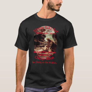 Tiki-Bar-Name Stadt Bundesland Vorlage T-Shirt