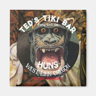 Tiki-Bar-Party mit den HUNS auf den Wattflächen Magnet