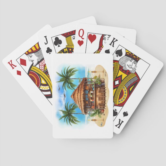 Tiki Bar Playing Cards Spielkarten (Rückseite)