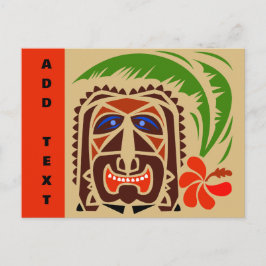 Tiki Bar, Postkarte