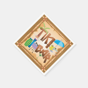Tiki-Bar Serviette