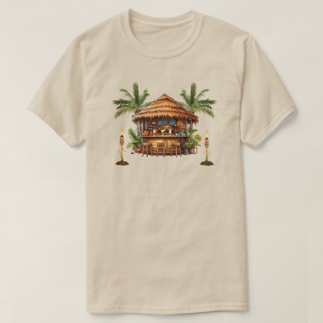 Tiki Bar T - Shirt (Design vorne)