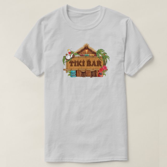 Tiki Bar T - Shirt (Design vorne)
