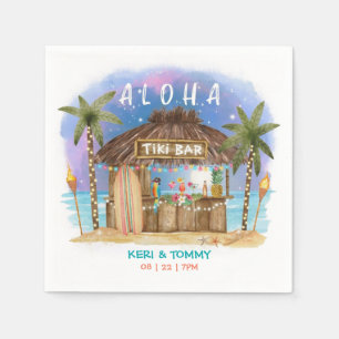 Tiki Beach Bar   Tropischer Mondsee & Surf Serviette