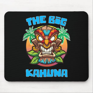 Tiki Big Kahuna Lustiger Hawaiianischer Vatertag U Mousepad