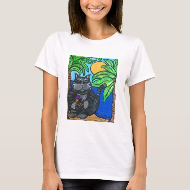 TIKI CAT T-Shirt (Vorderseite)