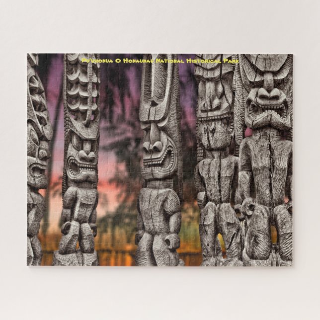 Tiki-Clan Puzzle (Horizontal)