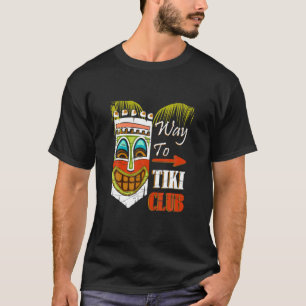 Tiki Club Mask Red Native Clan American Rich Poor T-Shirt