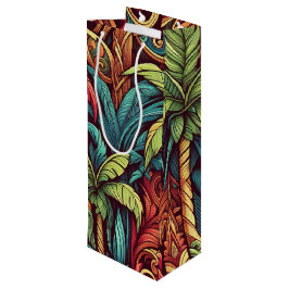 Tiki Culture Gift Bag 02 Geschenktüte Für Weinflaschen