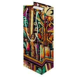 Tiki Culture Gift Bag 04 Geschenktüte Für Weinflaschen