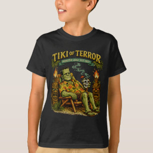 Tiki des Schreckens Monster Luau Hawaiian Sommer T-Shirt