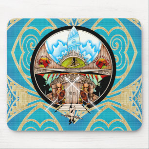 Tiki-Dorf Mousepad