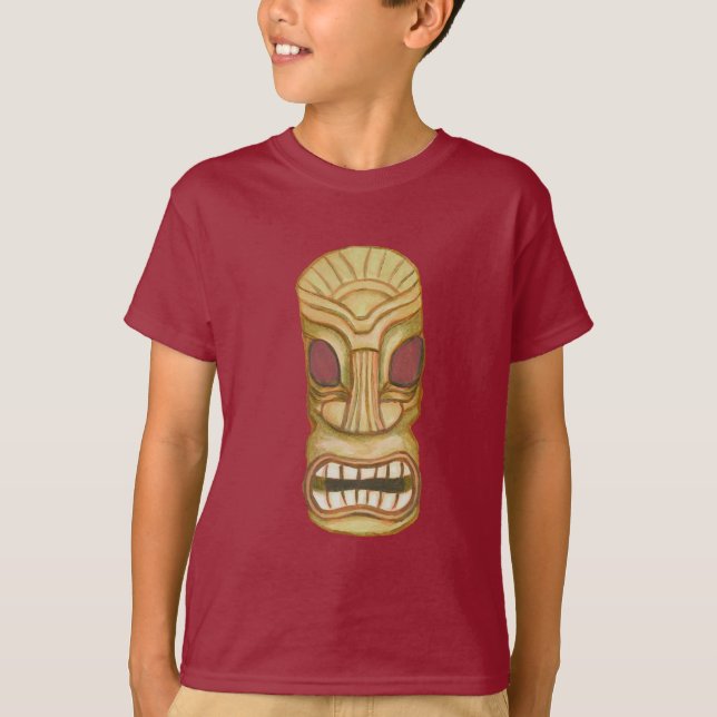 Tiki Head T-Shirt (Vorderseite)