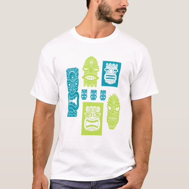Tiki-Idole T-Shirt (Vorderseite)