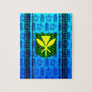 Tiki Kanaka Maoli Stammes- Puzzle